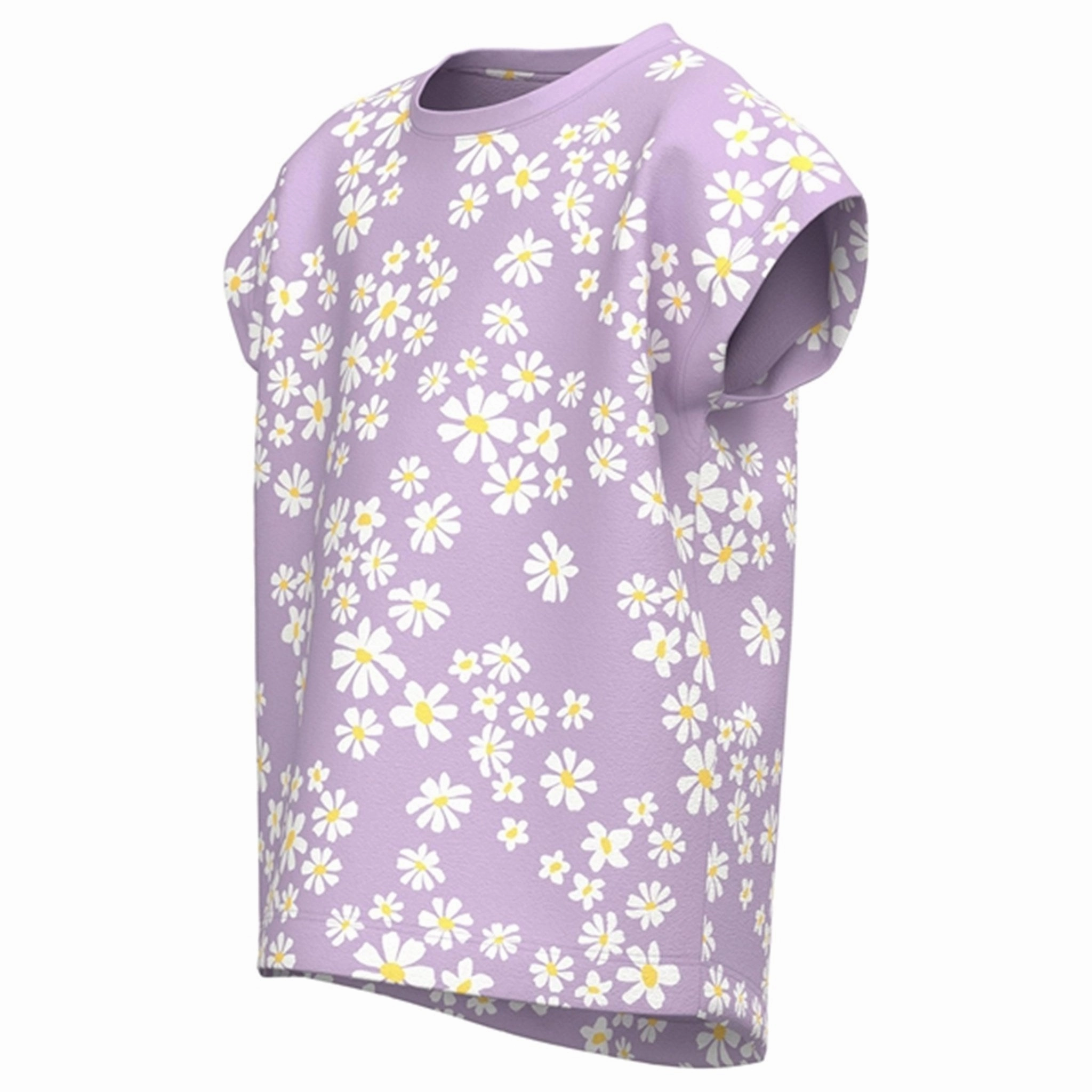 EasyCare Fabric Name it Orchid Bloom Flower Vigga Top