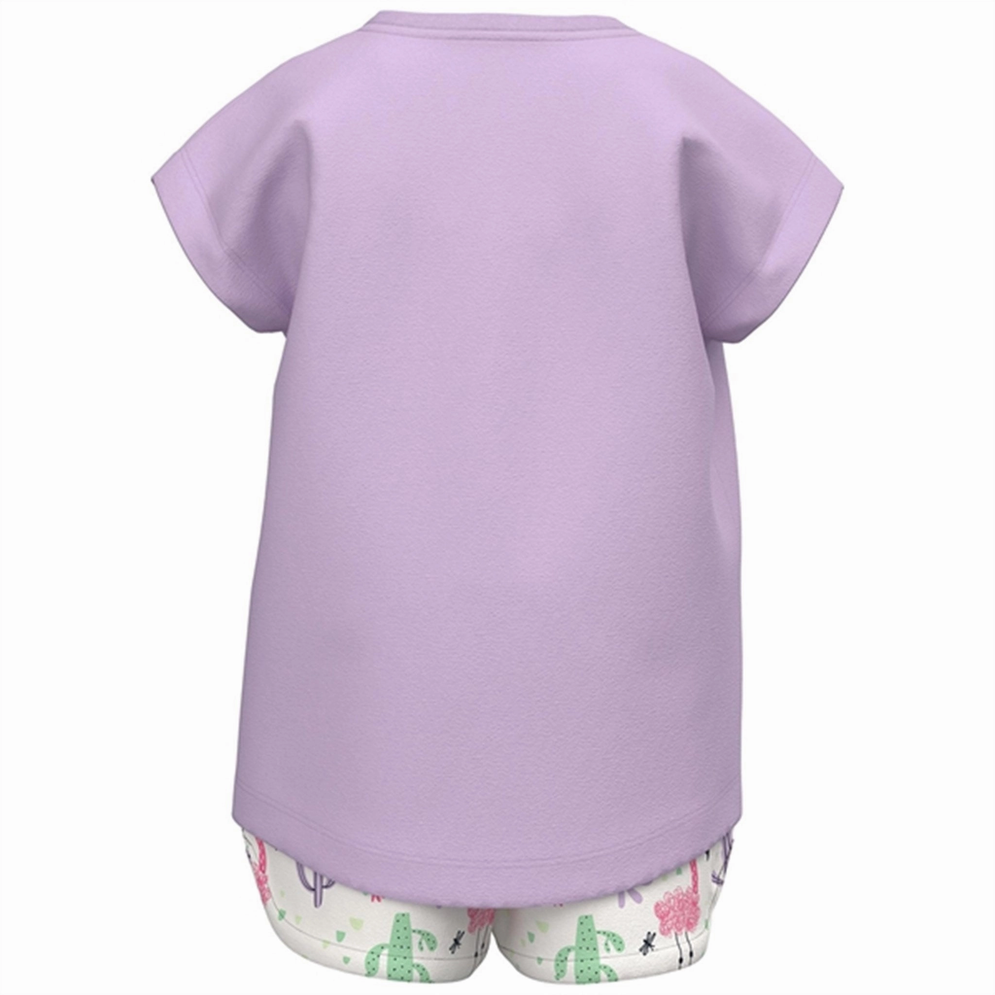 On-The-Go Style Name it Orchid Bloom Vigea T-Shirt Set