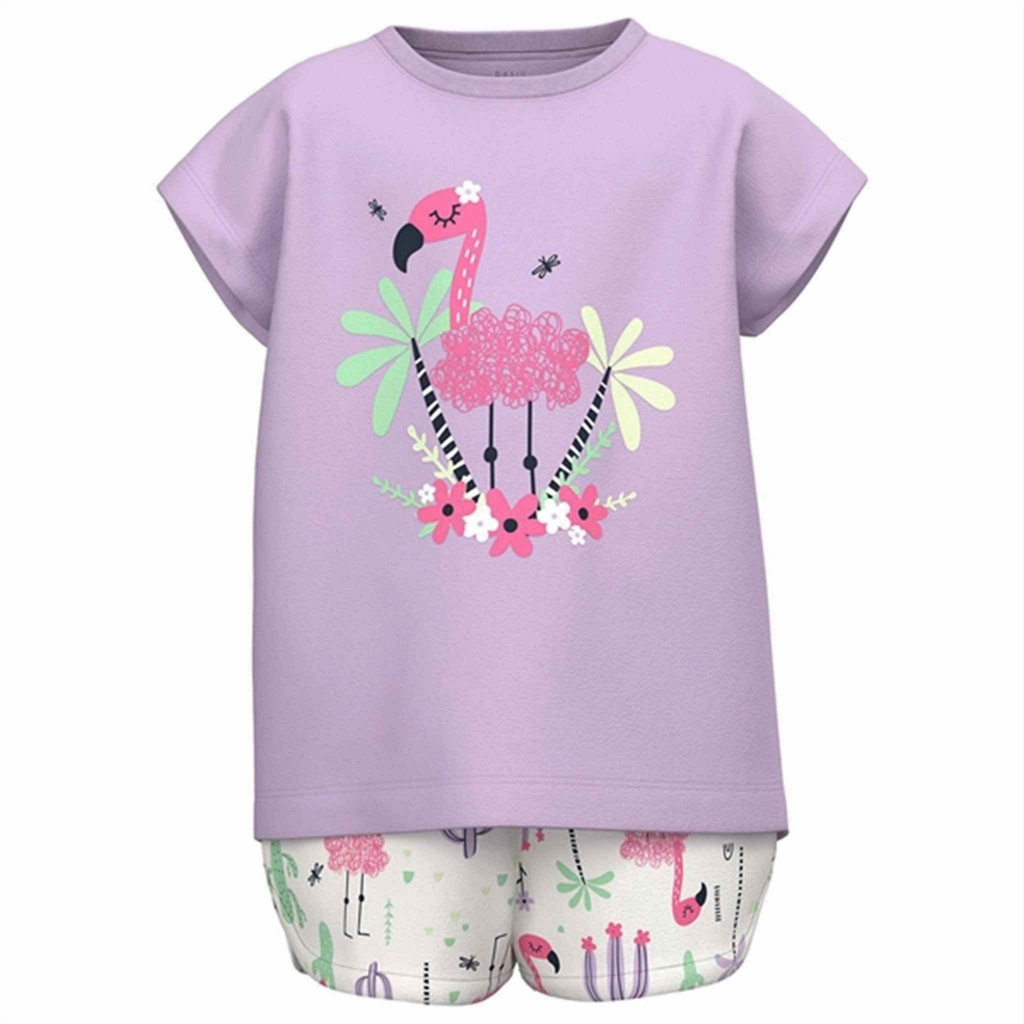 Name it Orchid Bloom Vigea T-Shirt Set Summer Vibes