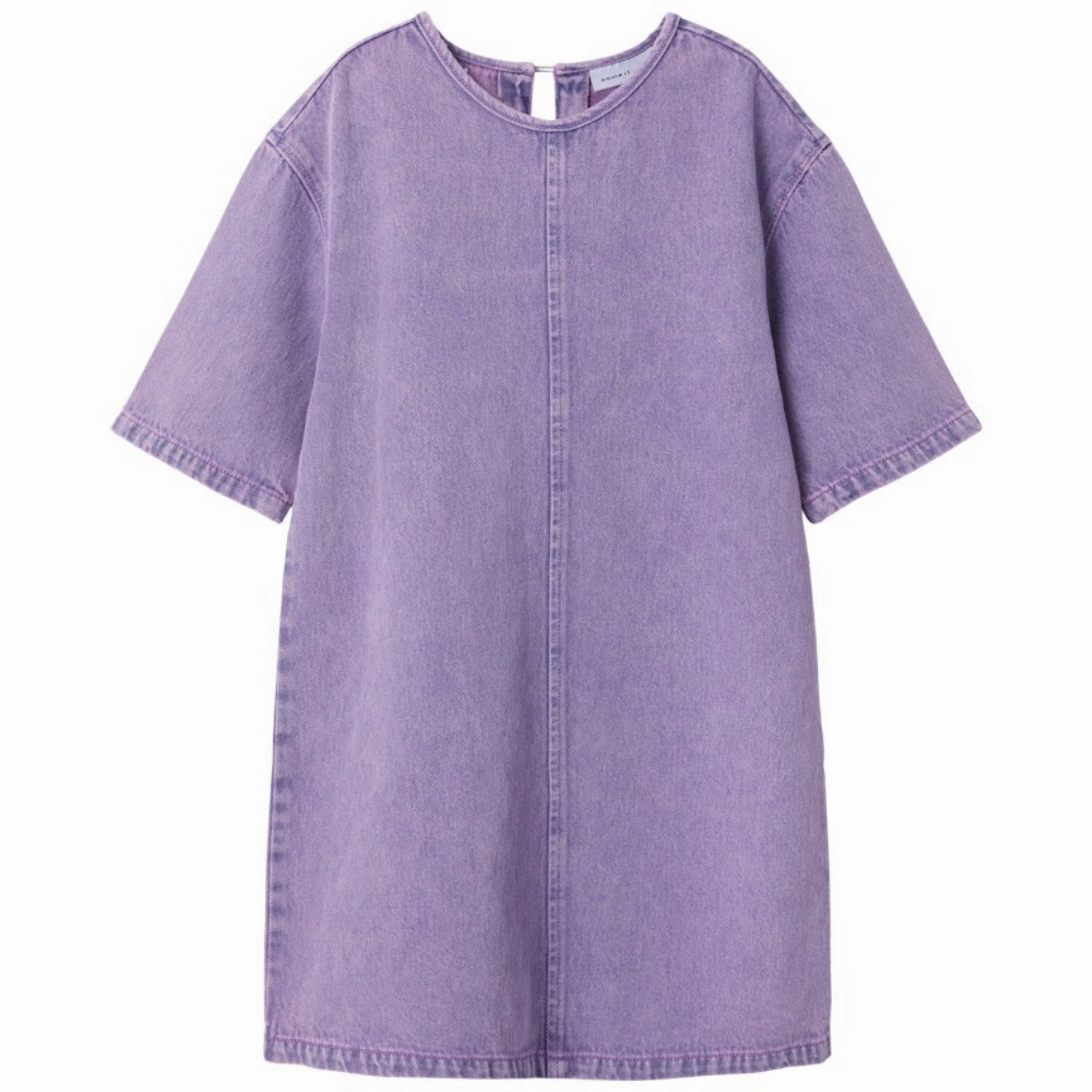 Polished Cut Name It Orchid Overdyed Nkfmaggie Dnm Dress 4009-Za F