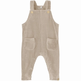 Vacation Dynamic Name it Oxford Tan Nash Velour Overalls