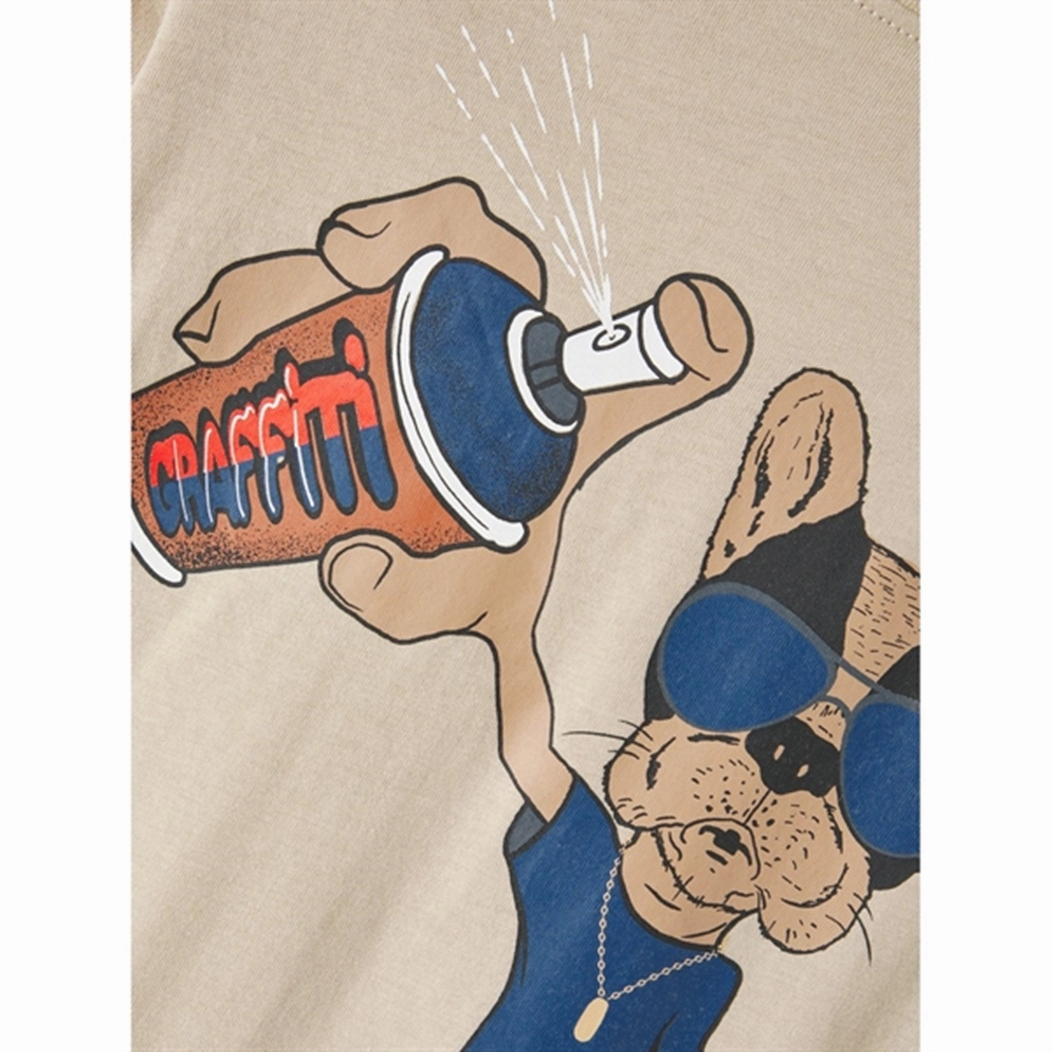 Name it Oxford Tan Nimikkel Blouse Wrinkle Free Care