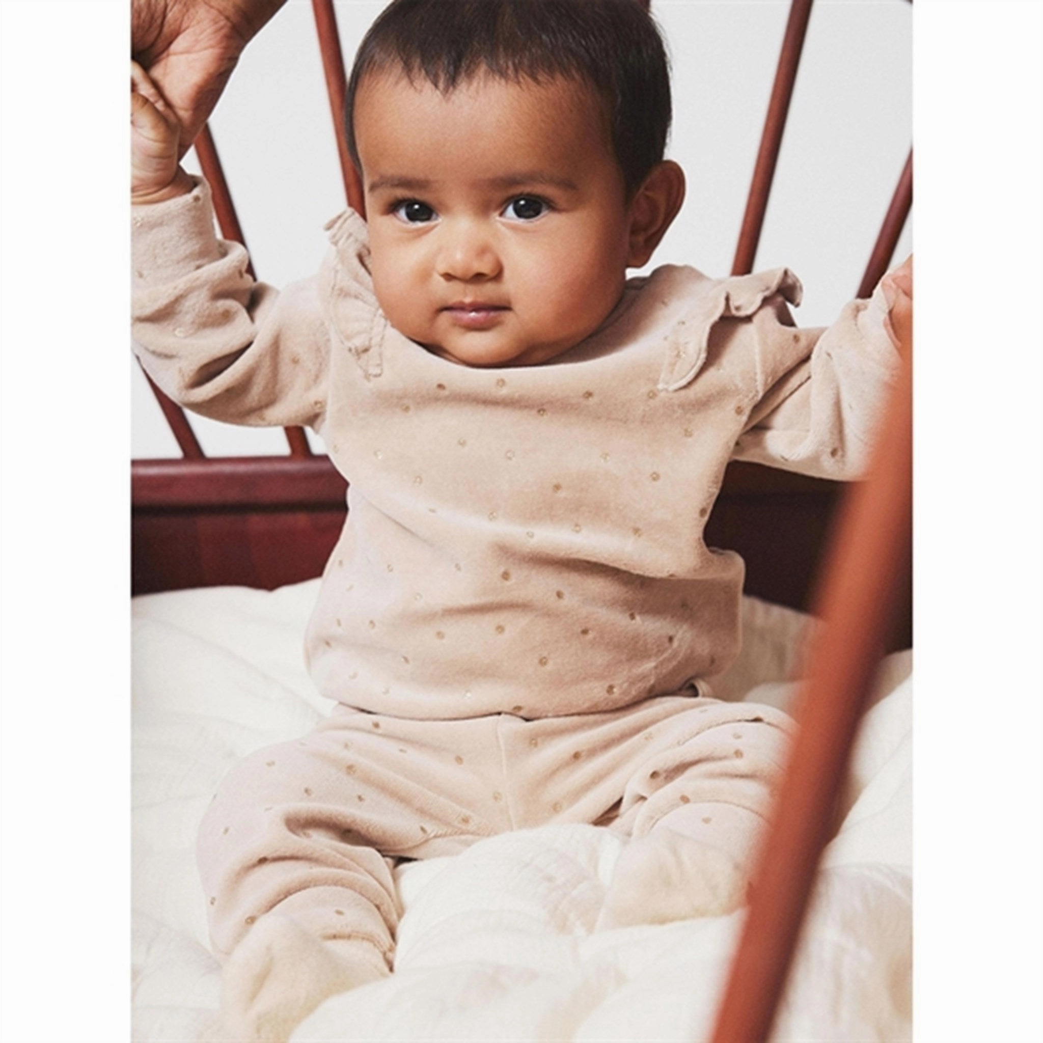 Weekend Casual Classic Look Name it Oxford Tan Noya Velour Blouse