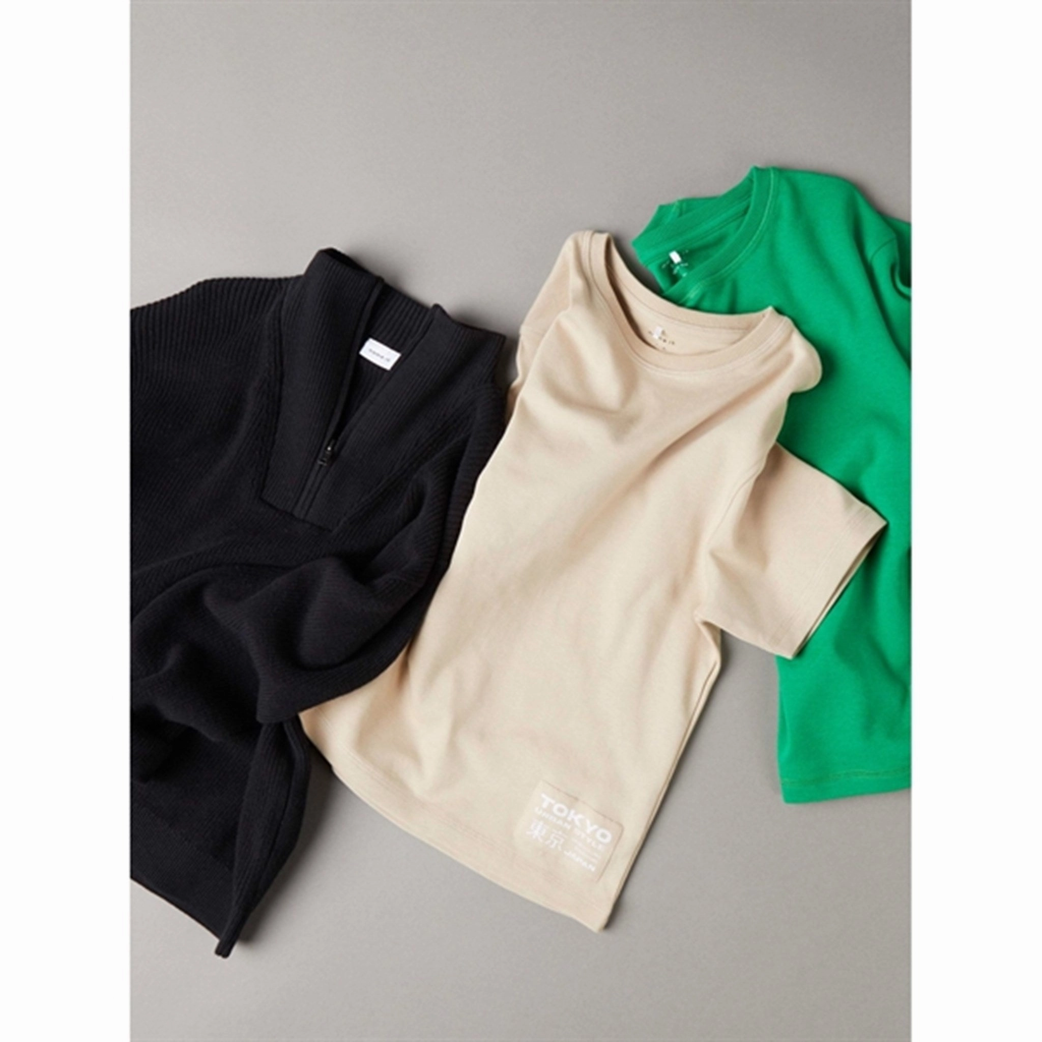 Name it Oxford Tan Sallerken T-Shirt Effortless Vibe Washable fabric