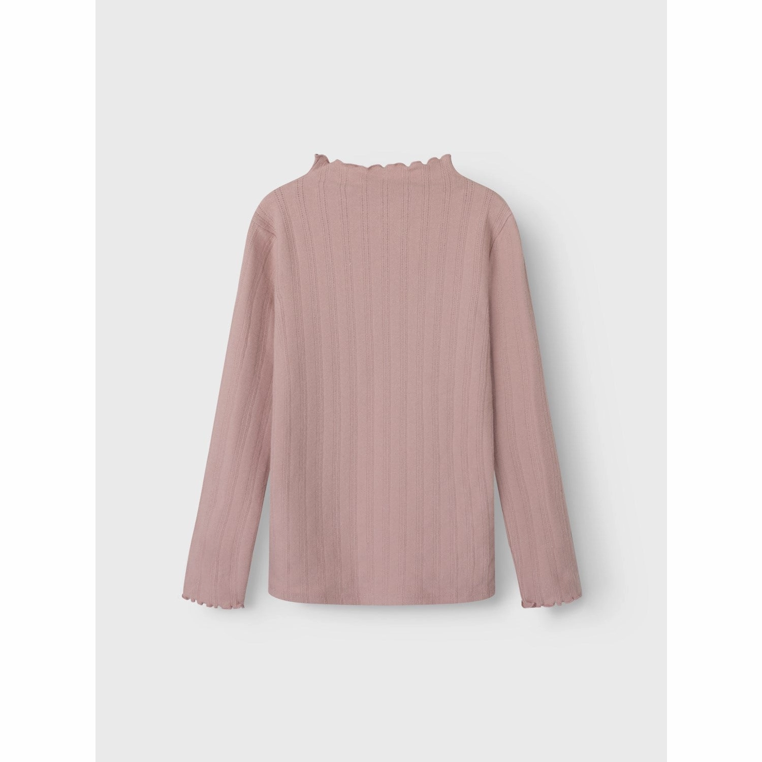 Name It Pale Mauve Raria Slim Blouse Edgy Fashion
