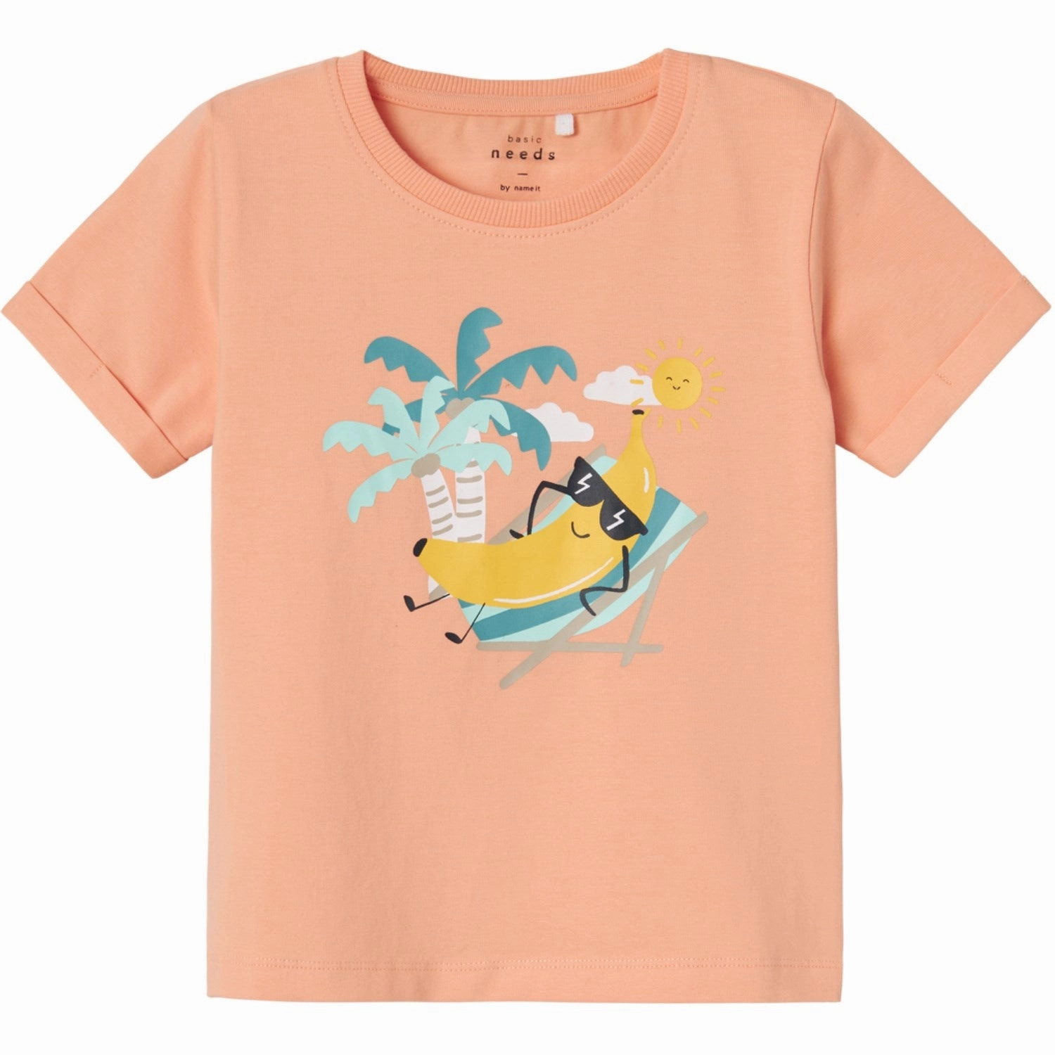Name It Papaya Punch Banana Vux T-Shirt Party fun