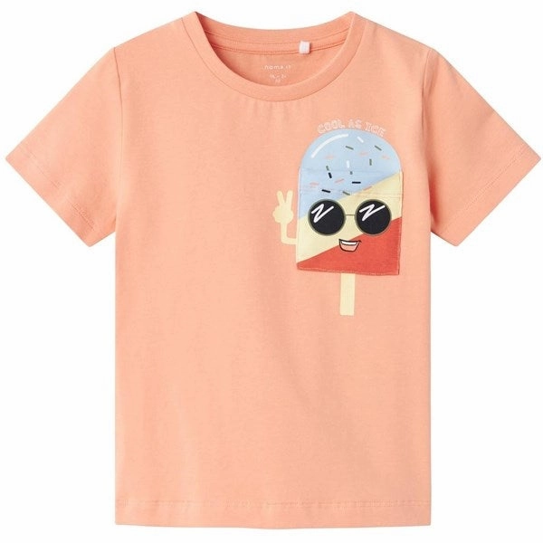Cozy Touch Everyday Style Trend Name it Papaya Punch Hikke T-Shirt