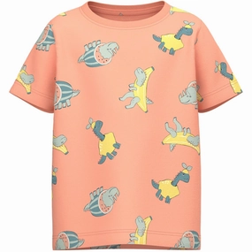 Casual Chic Sporty Look Wear Name It Papaya Punch Varga T-Shirt