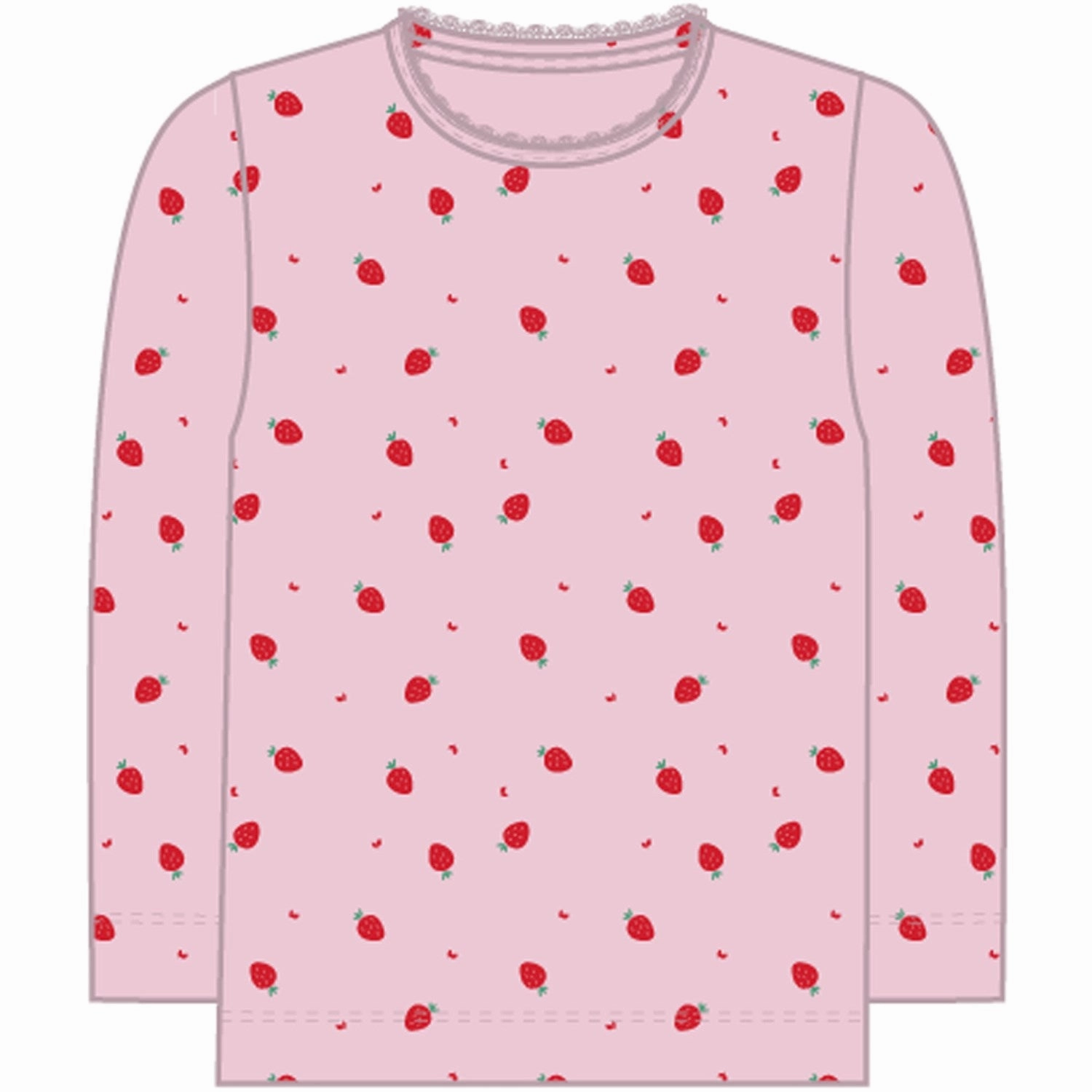 High-Quality Fabric Name It Parfait Pink Dabua Blouse