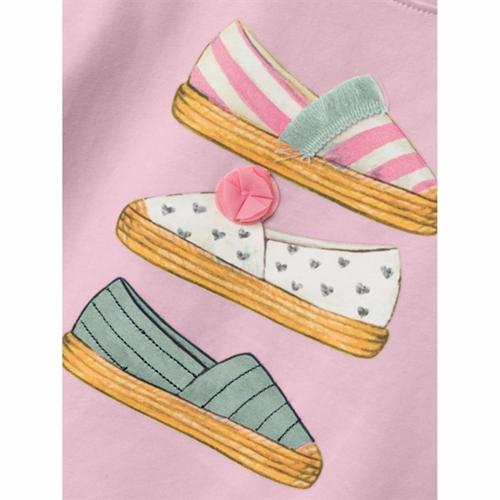 Name it Parfait Pink Fang T-Shirt Sporty Appeal SlimFit