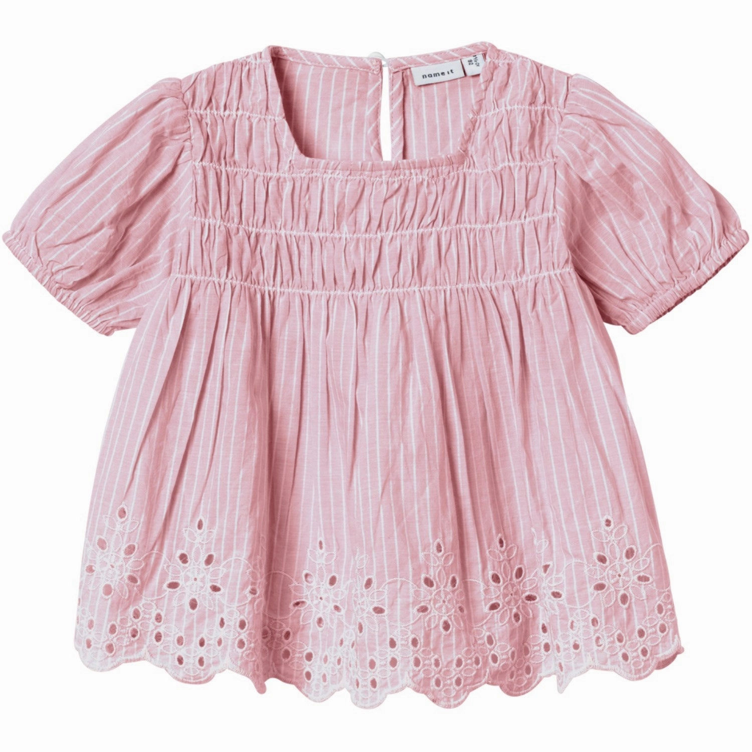 Breathable and Comfortable Name It Parfait Pink Fesinne Blouse