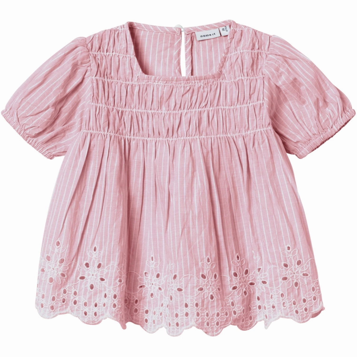 Name It Parfait Pink Fesinne Blouse Foam Print Detail Summer Essential