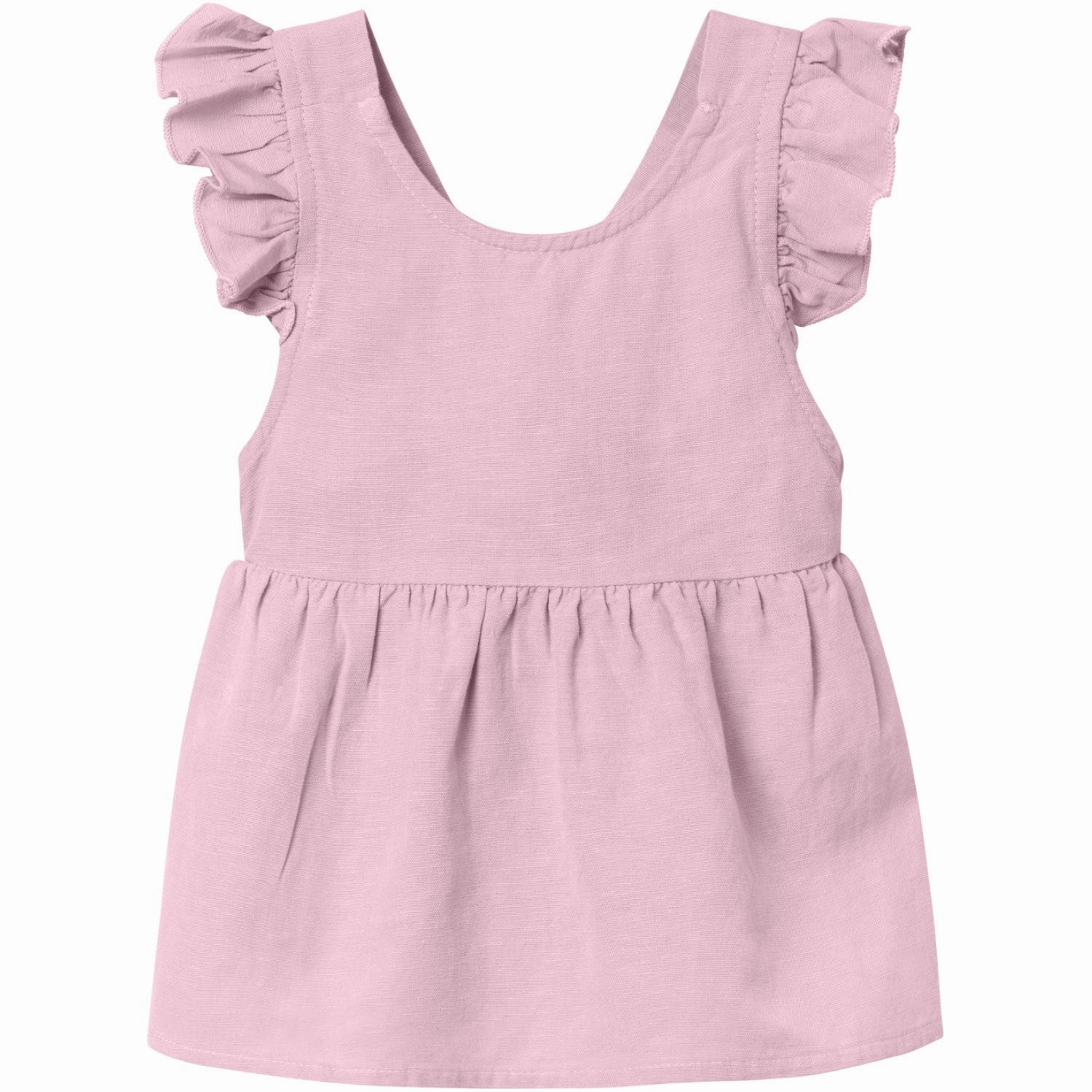 Name It Parfait Pink Jefona Capsl Dress Silky Finish Soft Mesh