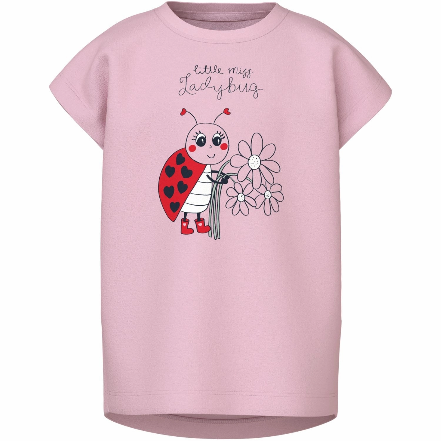 crew neck Versatile Comfort Name It Parfait Pink Ladybug Vigea Capsl T-Shirt