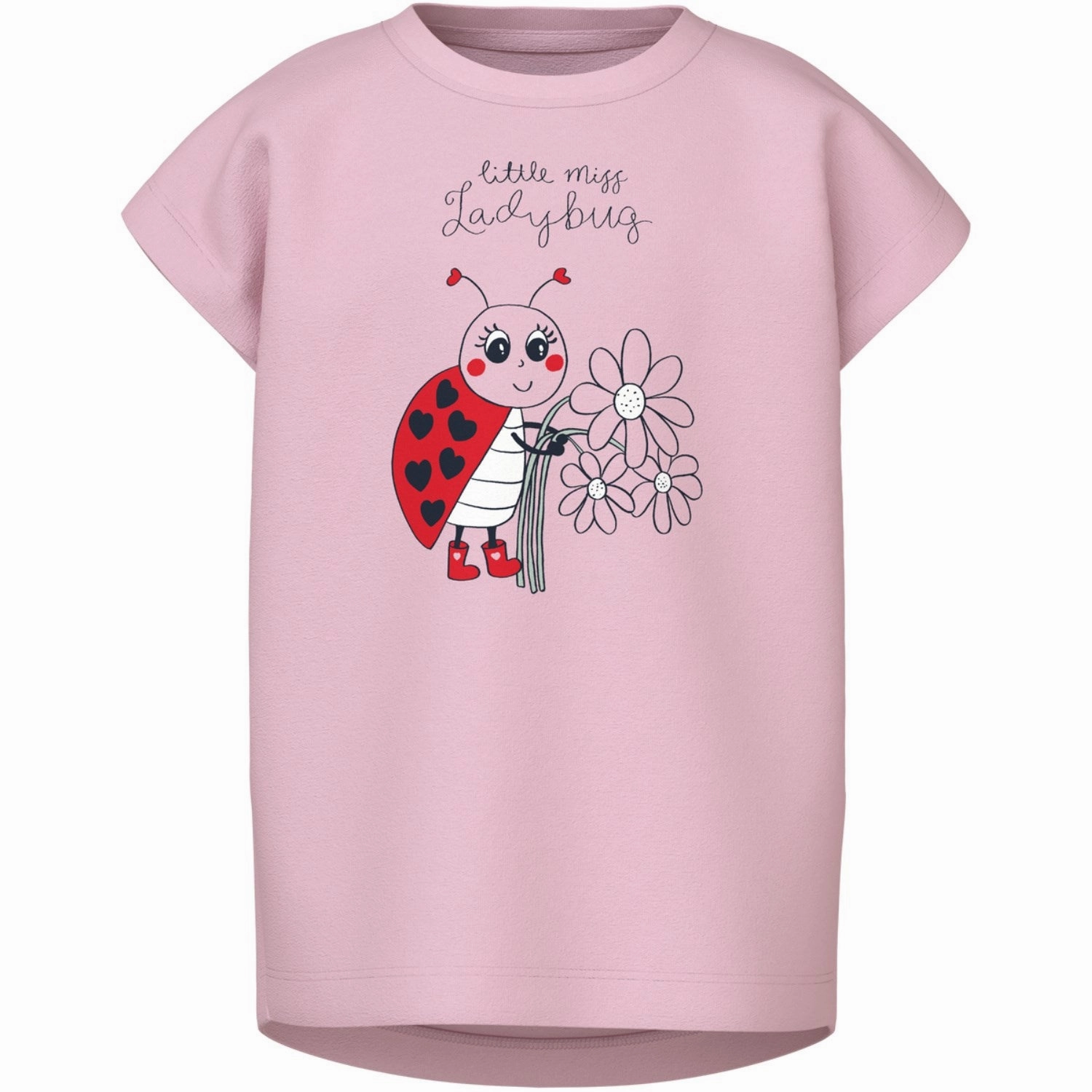 Light and Breezy Denim combination Name It Parfait Pink Ladybug Vigea Capsl T-Shirt