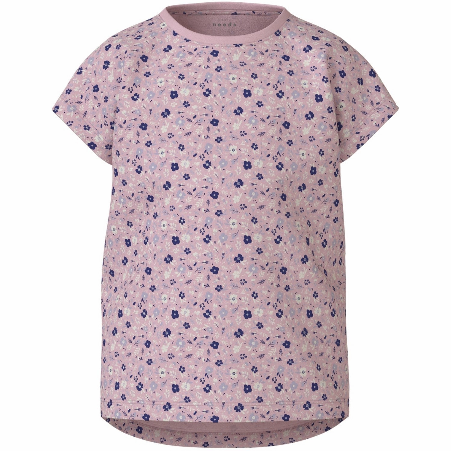 Name It Parfait Pink Small Flowers Vigga T-Shirt Casual Layering Wear long sleeved