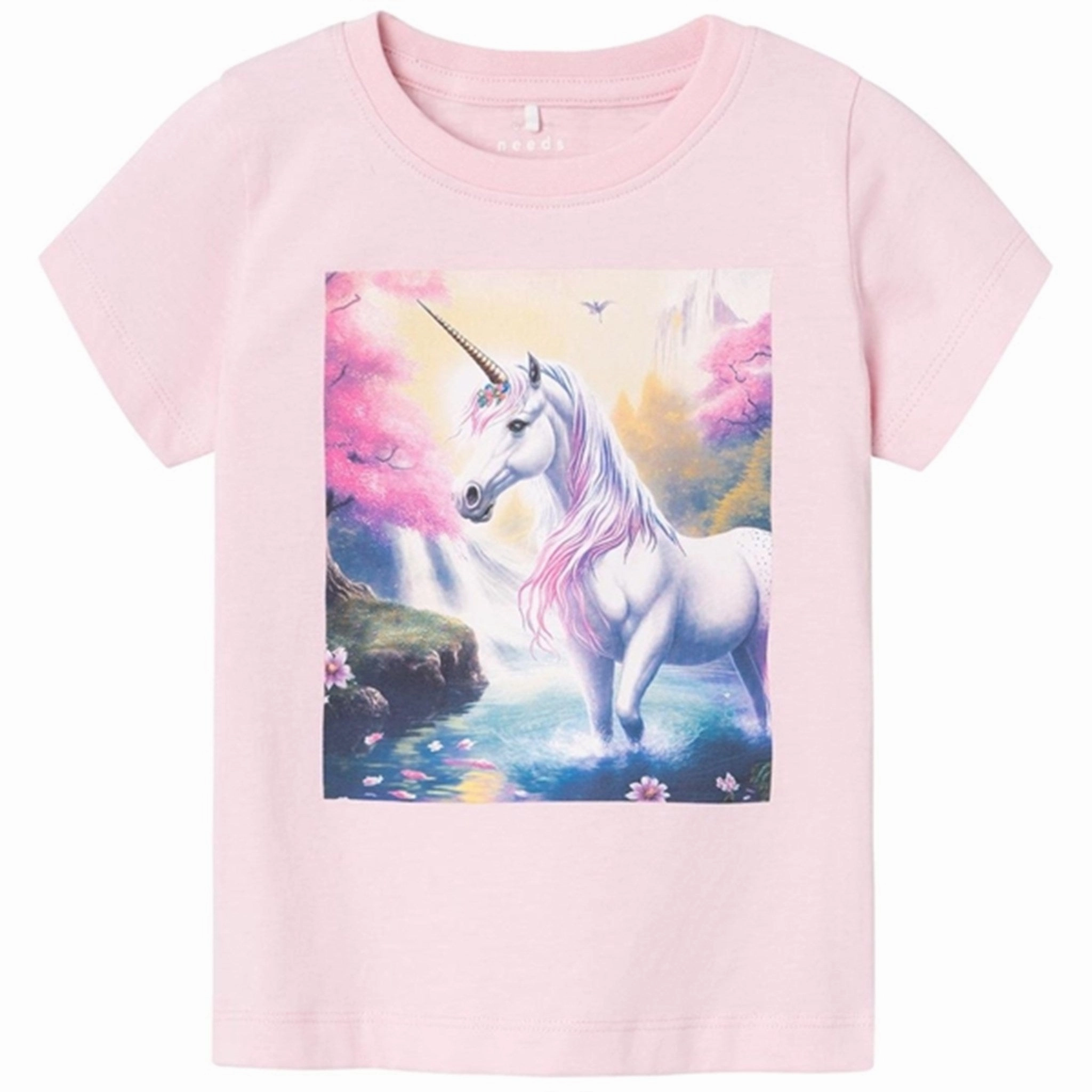 Ethically Sourced Cotton Name it Parfait Pink Votea T-Shirt