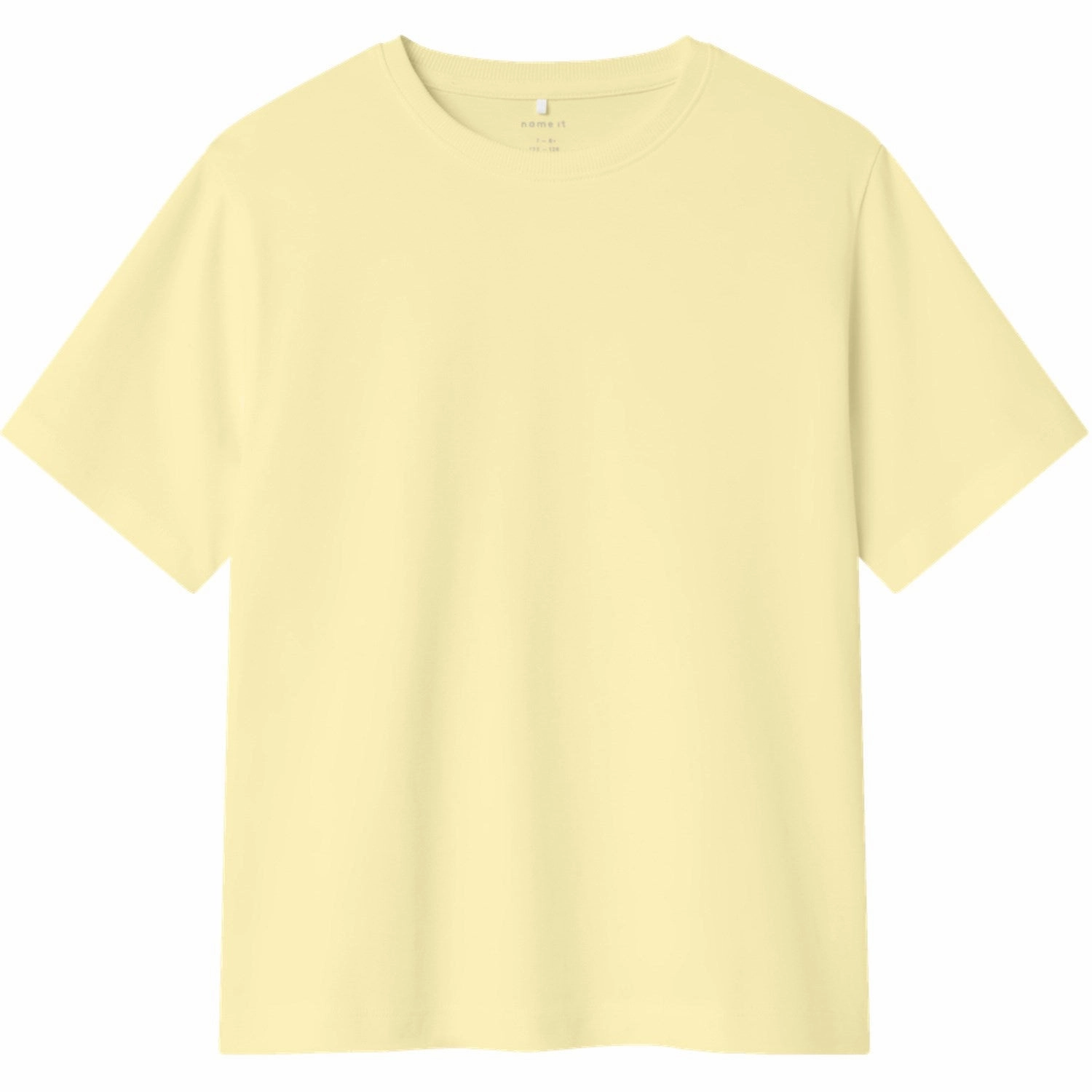 Name It Pastel Yellow Grega Regular T-Shirt Noos MoistureWickingFabric Versatile Wardrobe Piece