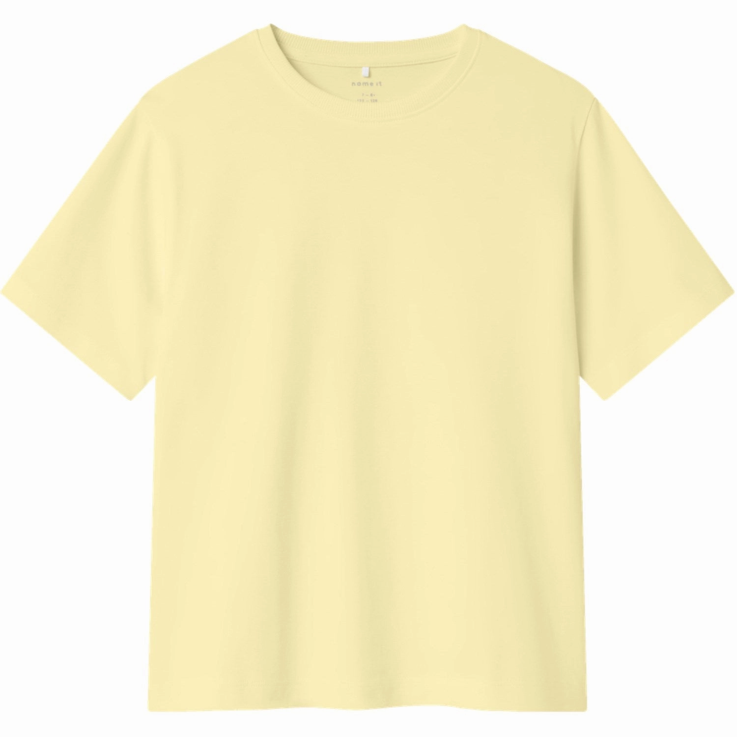 Street Style Name It Pastel Yellow Grega Regular T-Shirt Noos