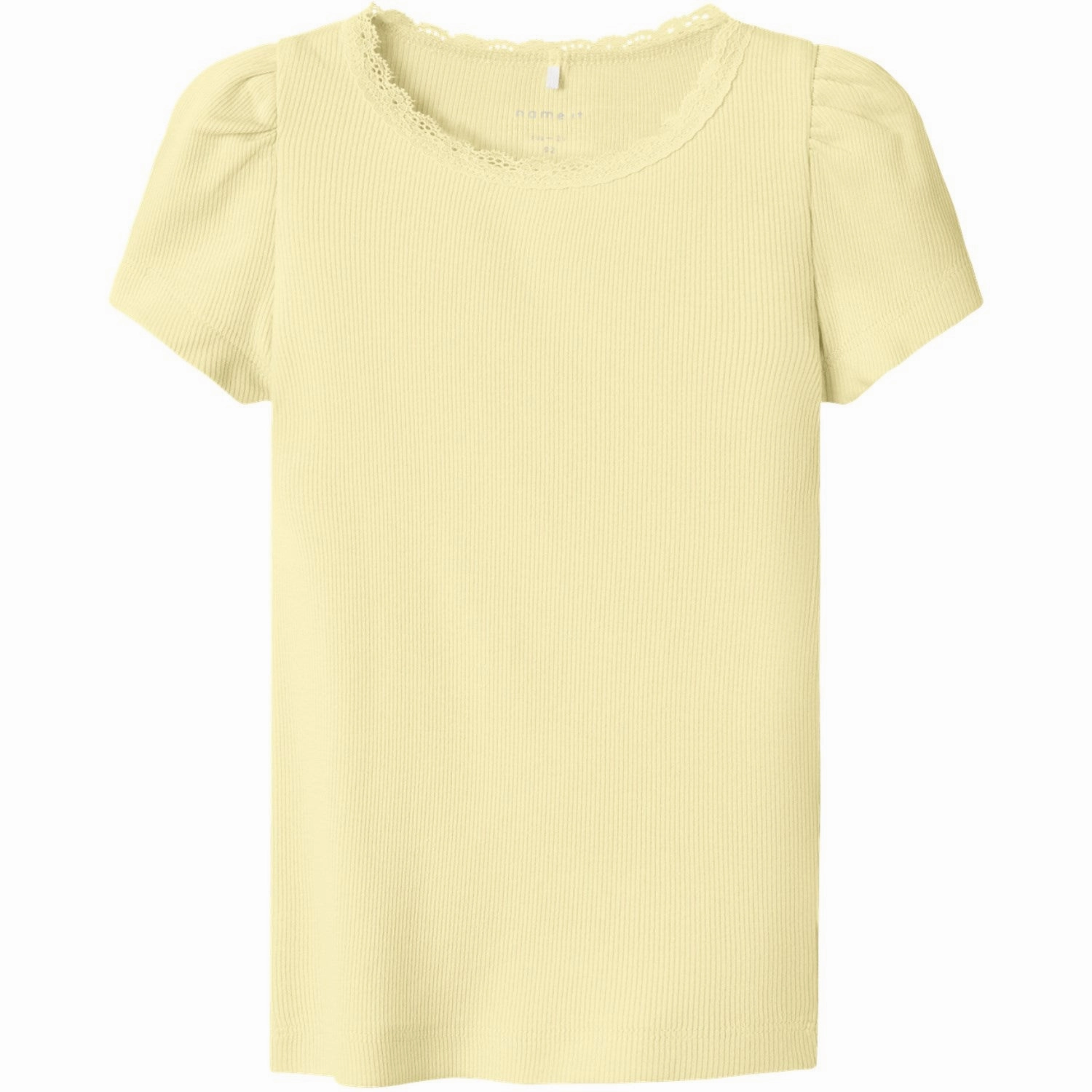 Name It Pastel Yellow Kab T-Shirt Noos Effortless Fit
