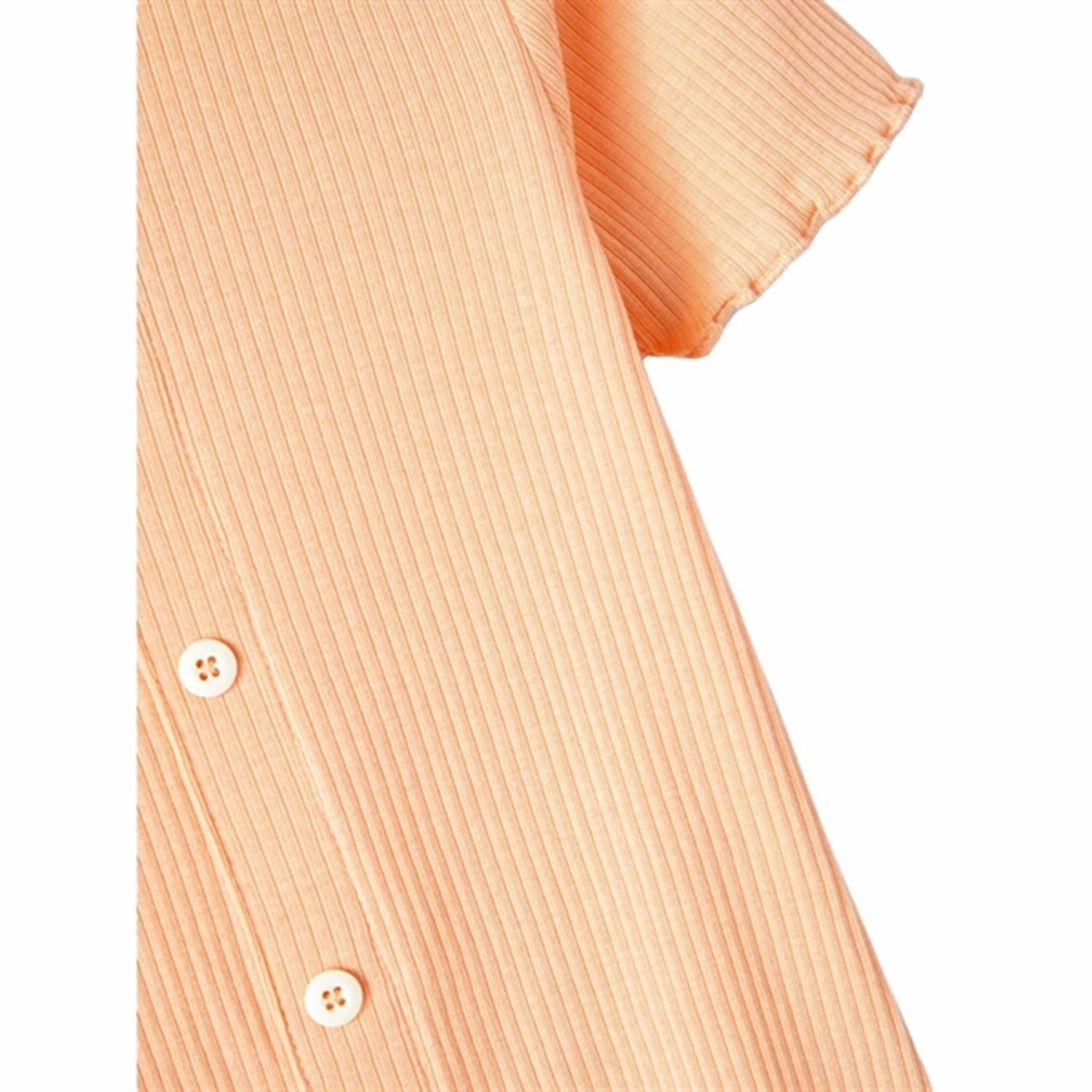 Name it Peach Nectar Frikki Slim T-Shirt Circular Knit Construction