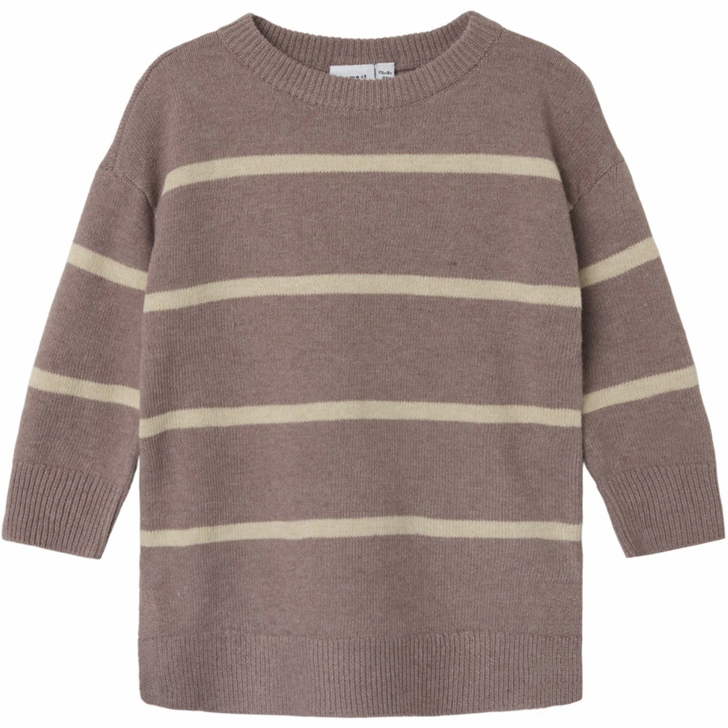 Name It Peppercorn Odett Boxy Knit Dress Timeless Wearable