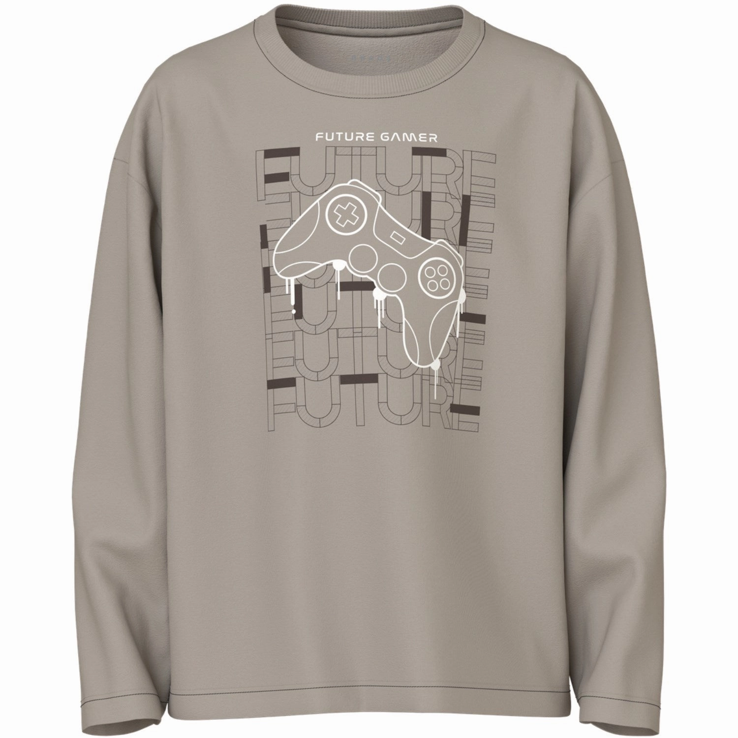 Name It Peyote Future Gamer Nkmvictor Ls Rlx Top Patterned Texture