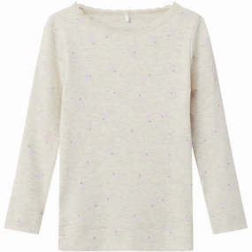 Name It Peyote Melange Dabua Blouse crew neck Work Appropriate