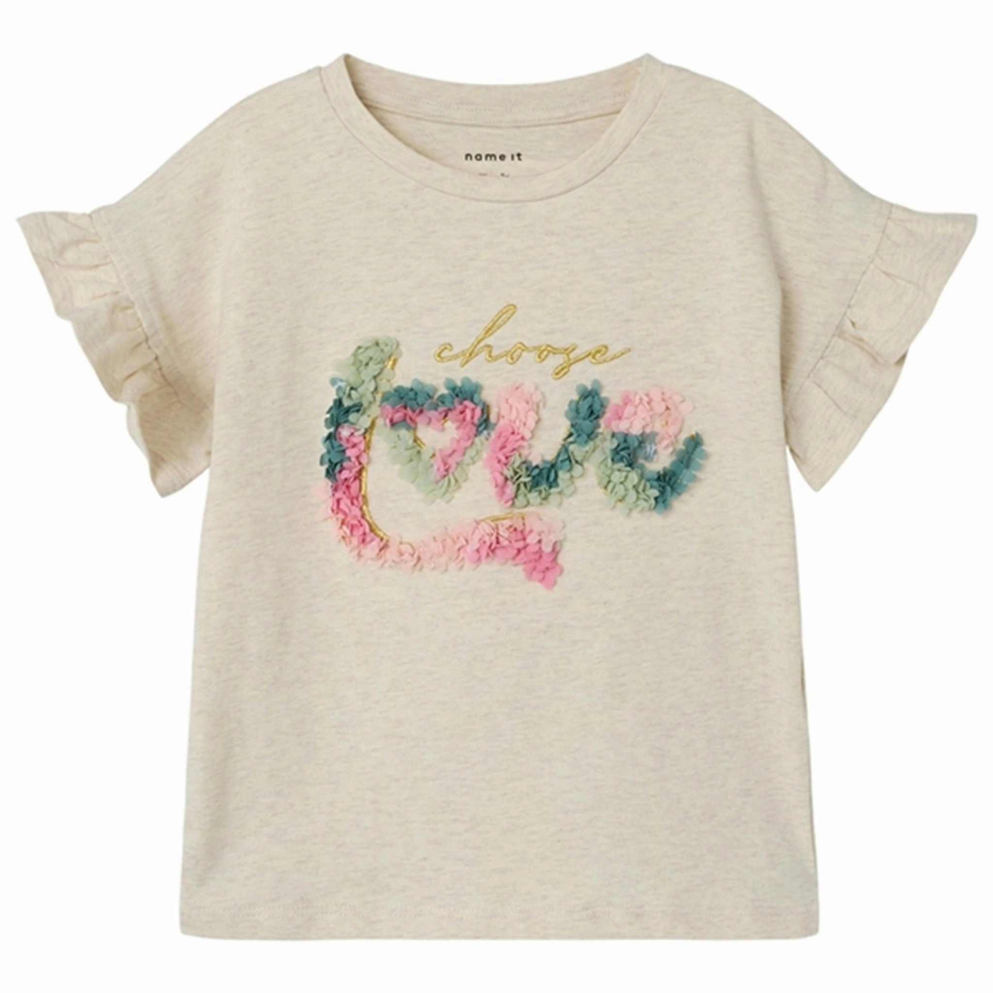 Chic Cut Name it Peyote Melange Debra T-Shirt