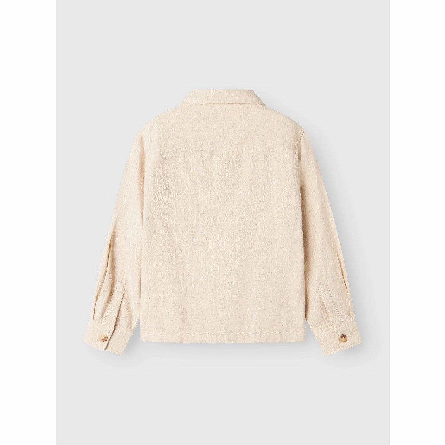 Name It Peyote Melange Fanka Regular Shirt Anti Pilling Finish Wrinkle Resistant