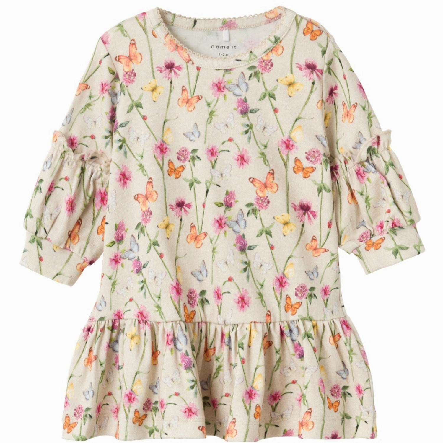 Fashionable And Functional Modern Finish Name it Peyote Melange Folia Dress