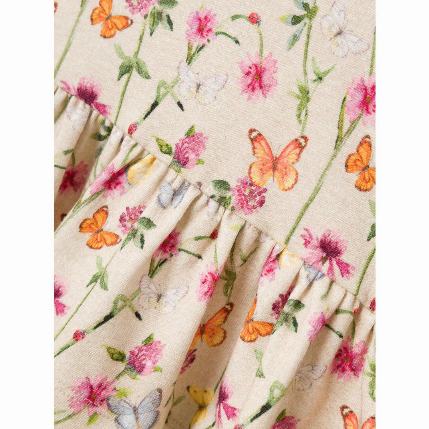 Name it Peyote Melange Folia Dress Off-Shoulder