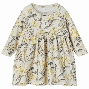 Name it Peyote Melange Helene Dress Hidden-Pocket Form Fit