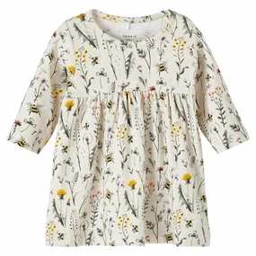 Name it Peyote Melange Hubine Dress Peach Tone All Season