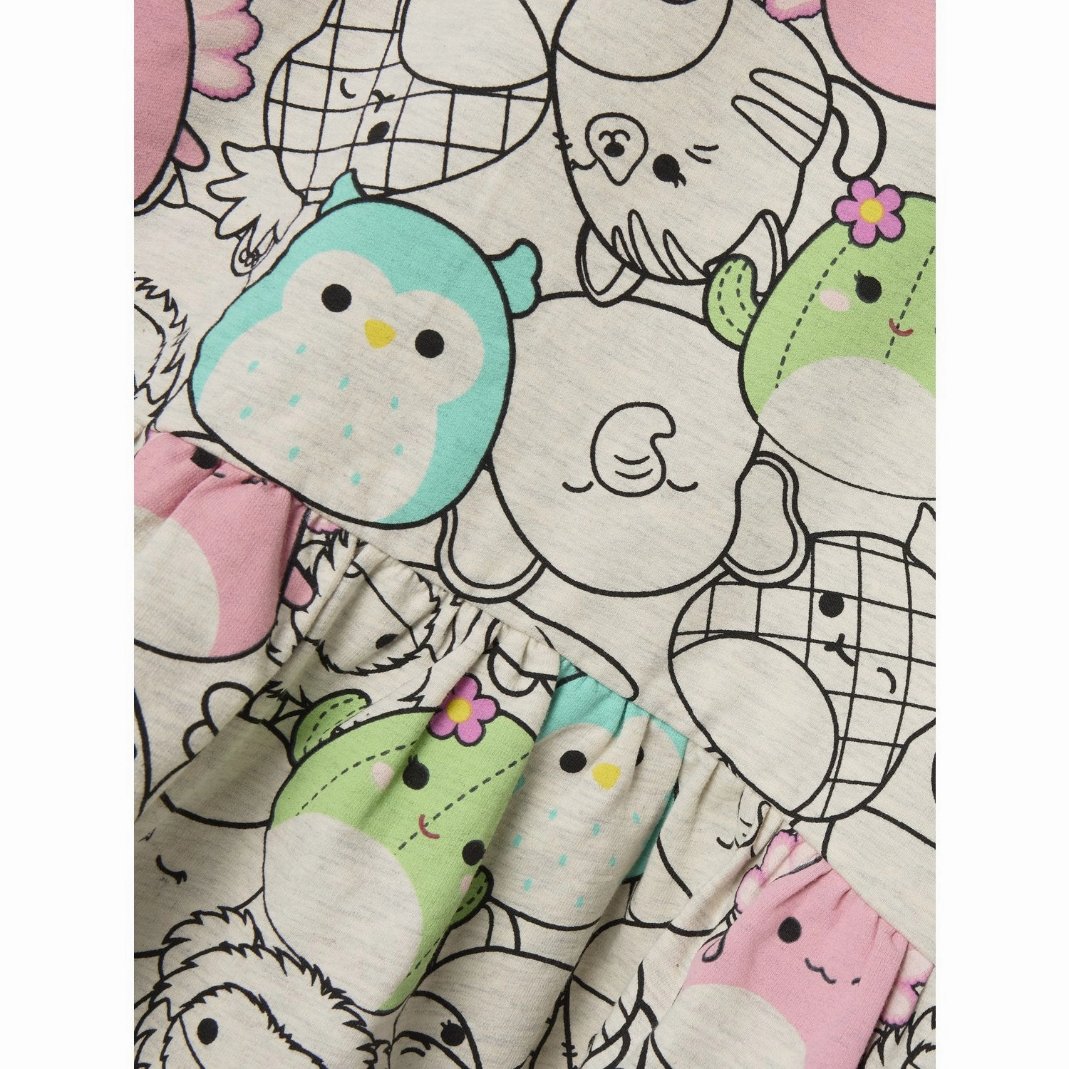 Name It Peyote Melange Juba Squishmallows Sweat Dress Silky Mood