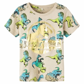 Name it Peyote Melange Julle Jurassic T-Shirt Casual Day Wear