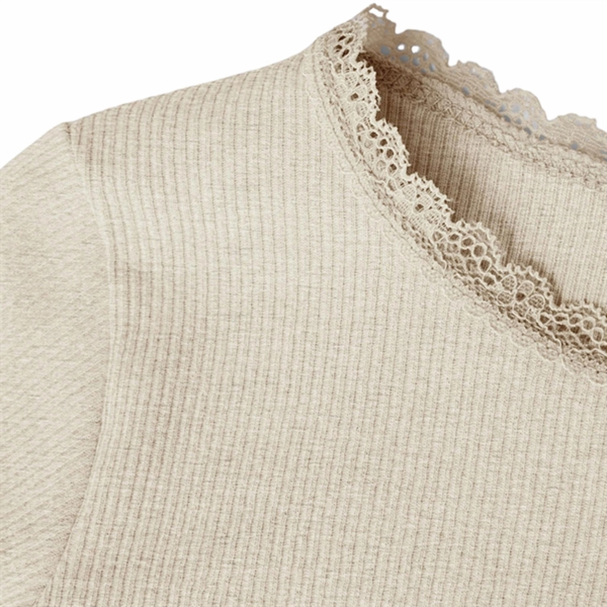 Seamless construction Shimmer Effect Name it Peyote Melange Kab Slim Noos Blouse