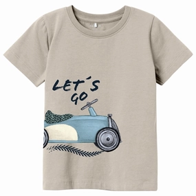 Name it Peyote Melange Lamer T-Shirt Light and Soft Sleek Design