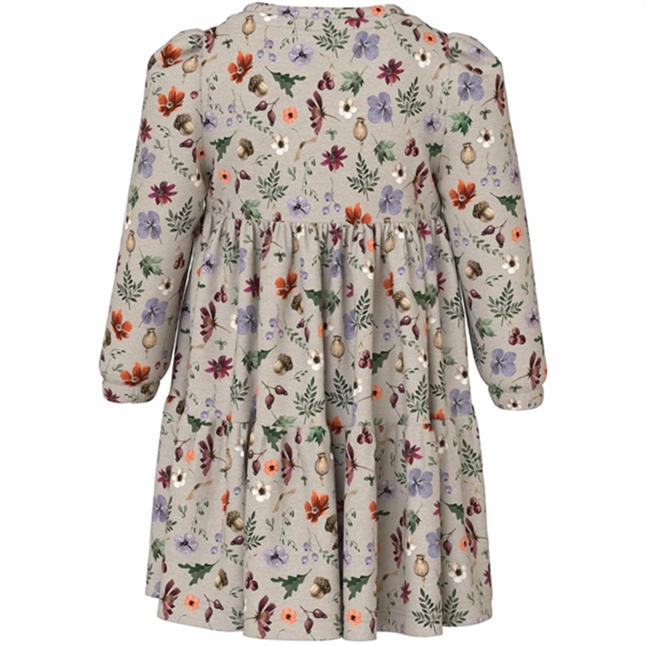 Classic wrap dress Name it Peyote Melange Lisa Dress