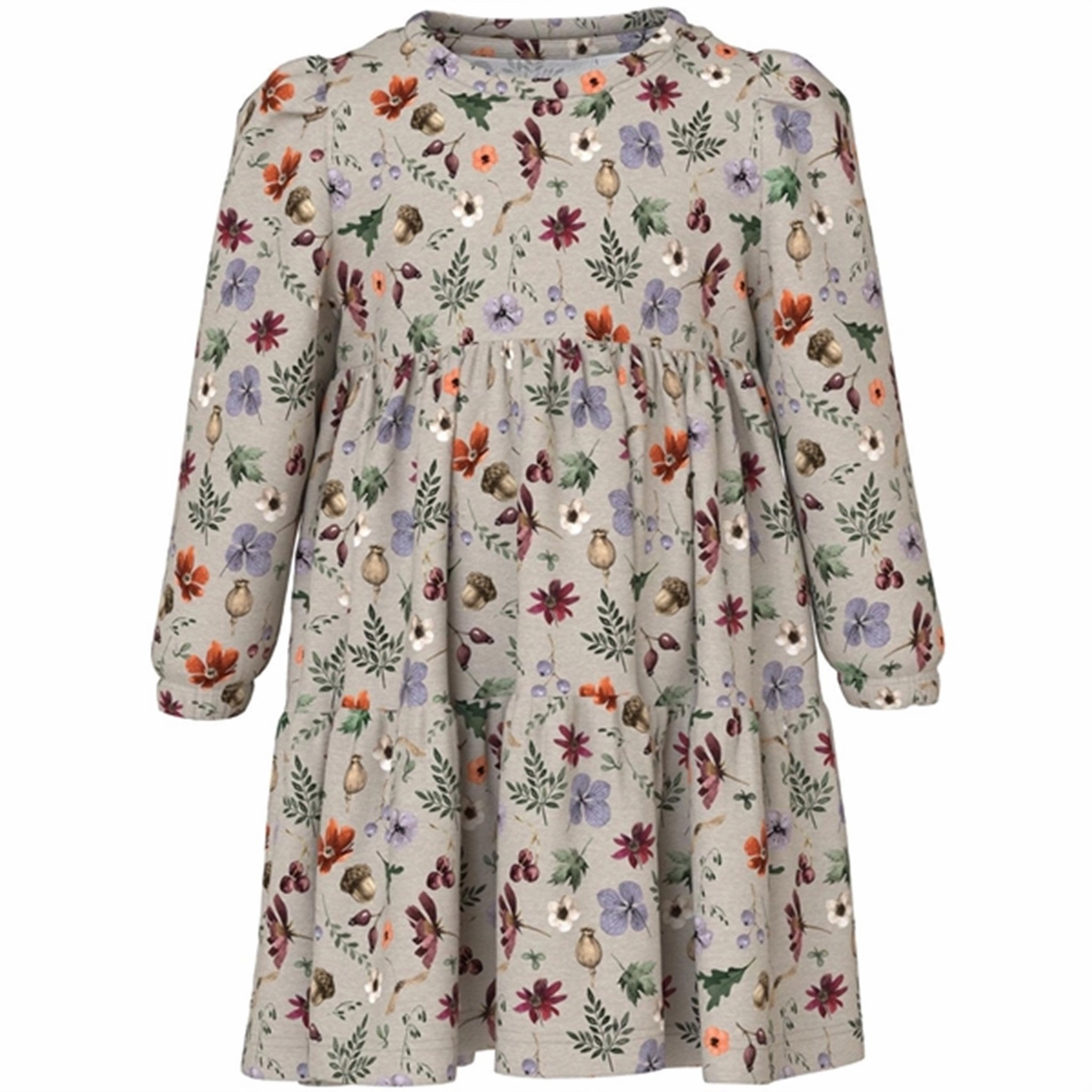 City Layers Classic Form Name it Peyote Melange Lisa Dress