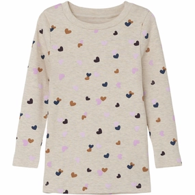 Eco Friendly Production Smooth Stitch Pattern Name It Peyote Melange Lucky Blouse Noos