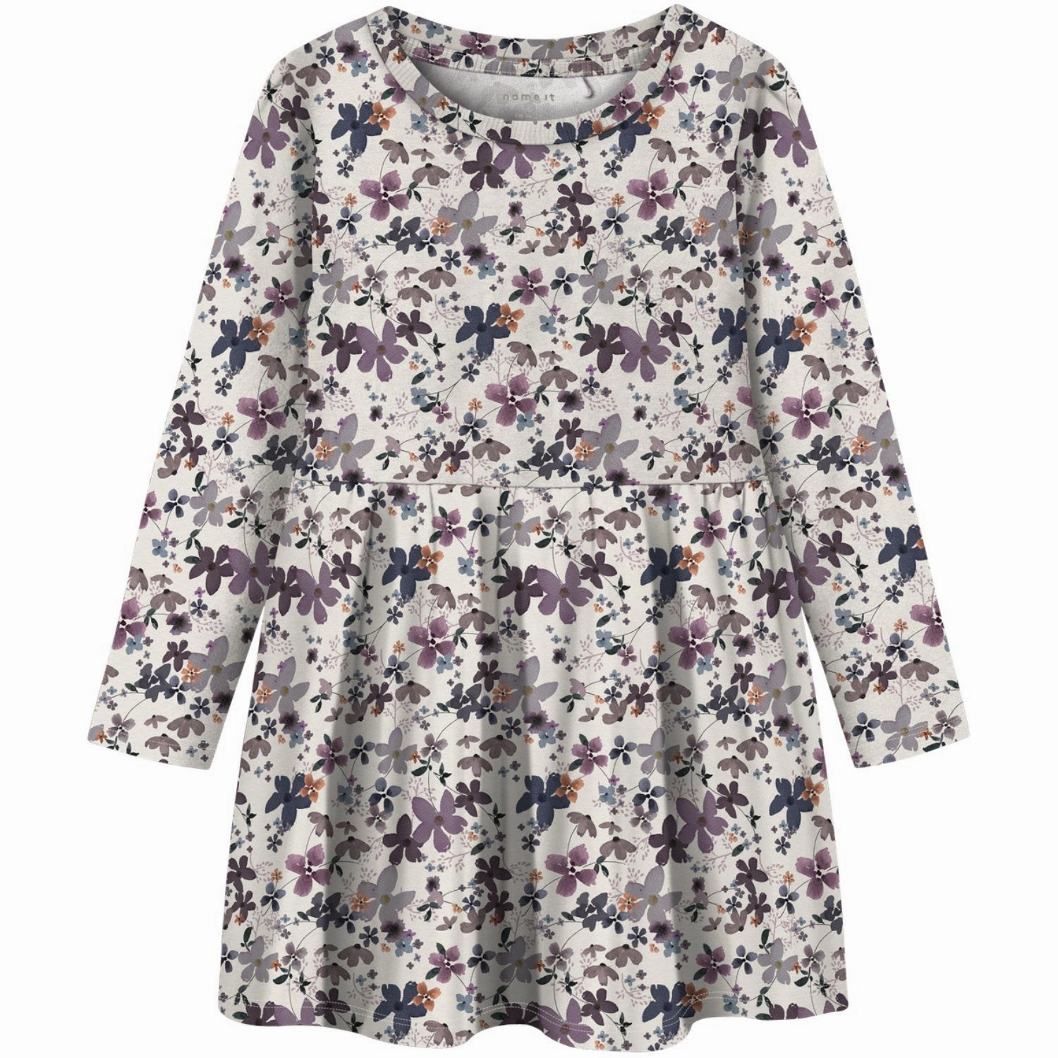 Name It Peyote Melange Nmfnaline Ls Dress Balanced feel