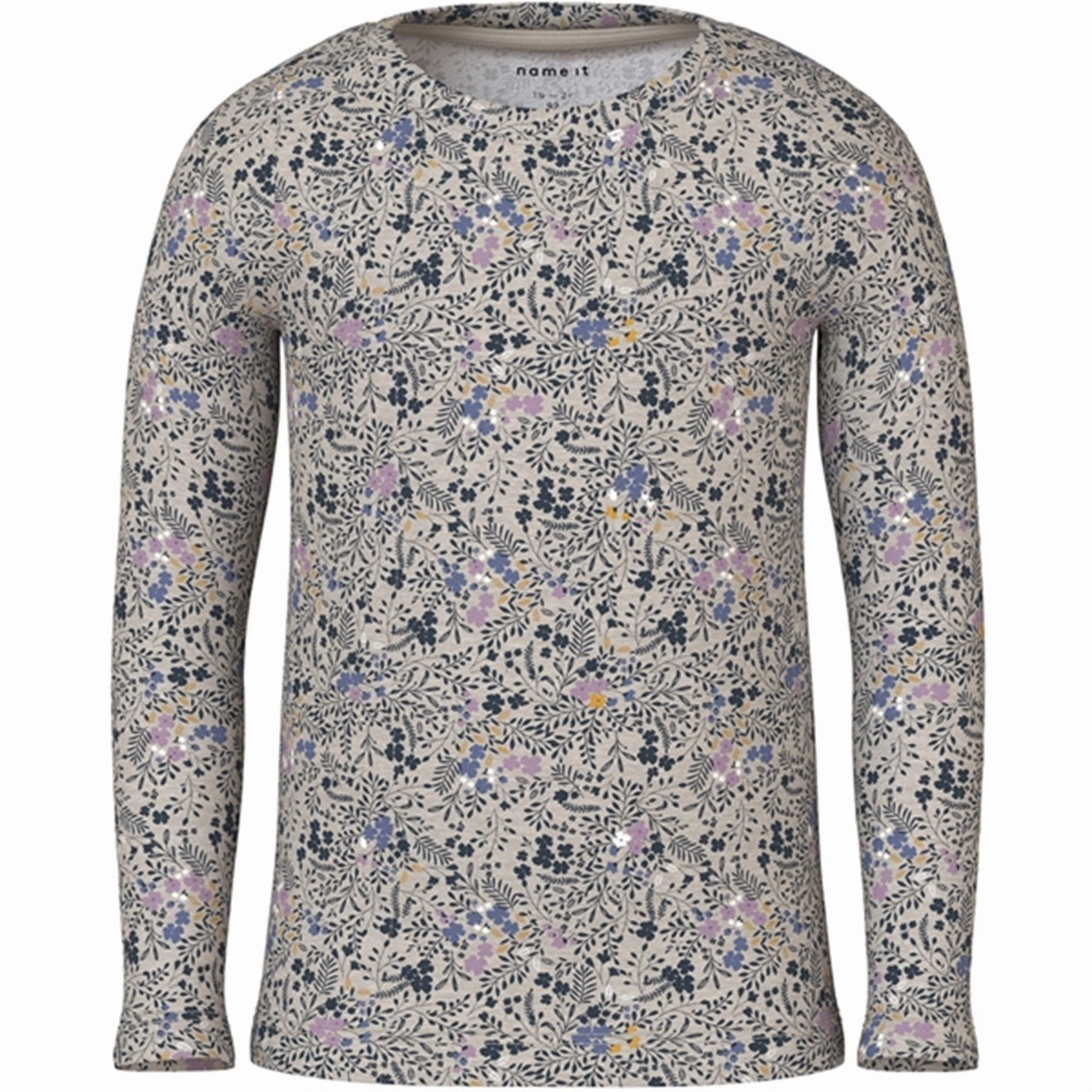 Name it Peyote Melange Sobia Blouse Breathable fabric