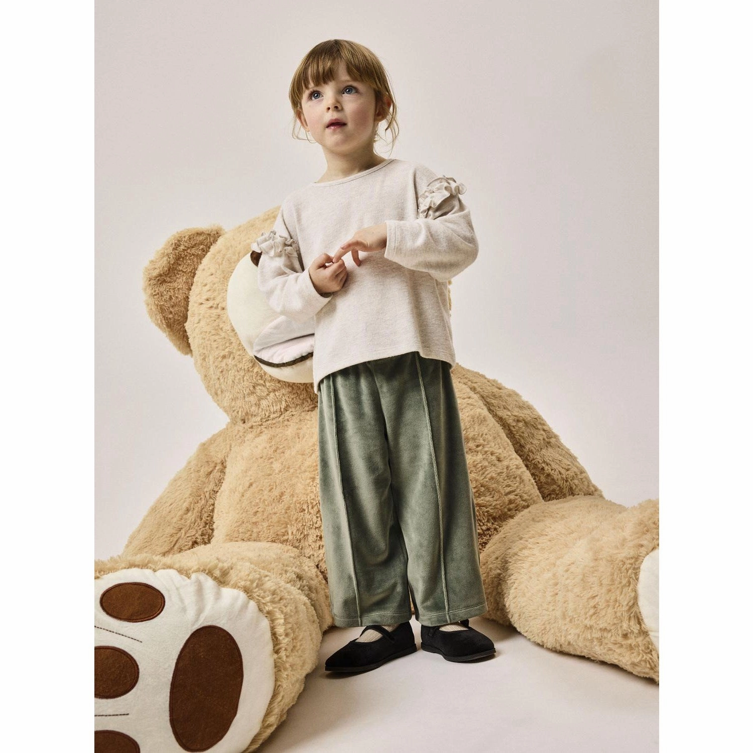 Name It Peyote Melange Stella Blouse Loose Fit