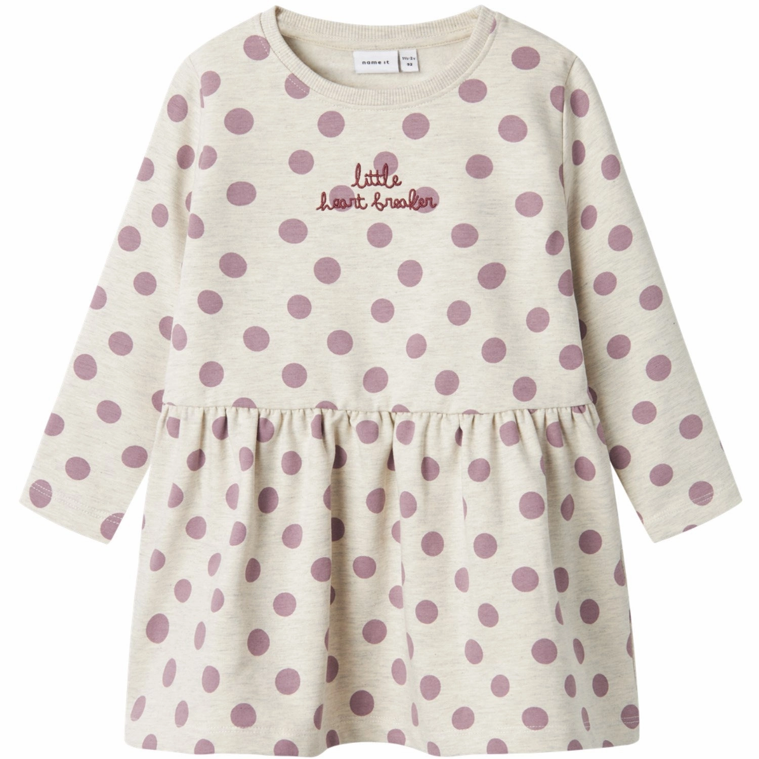 Tactile Feel Name It Peyote Melange Tenja Sweat Dress