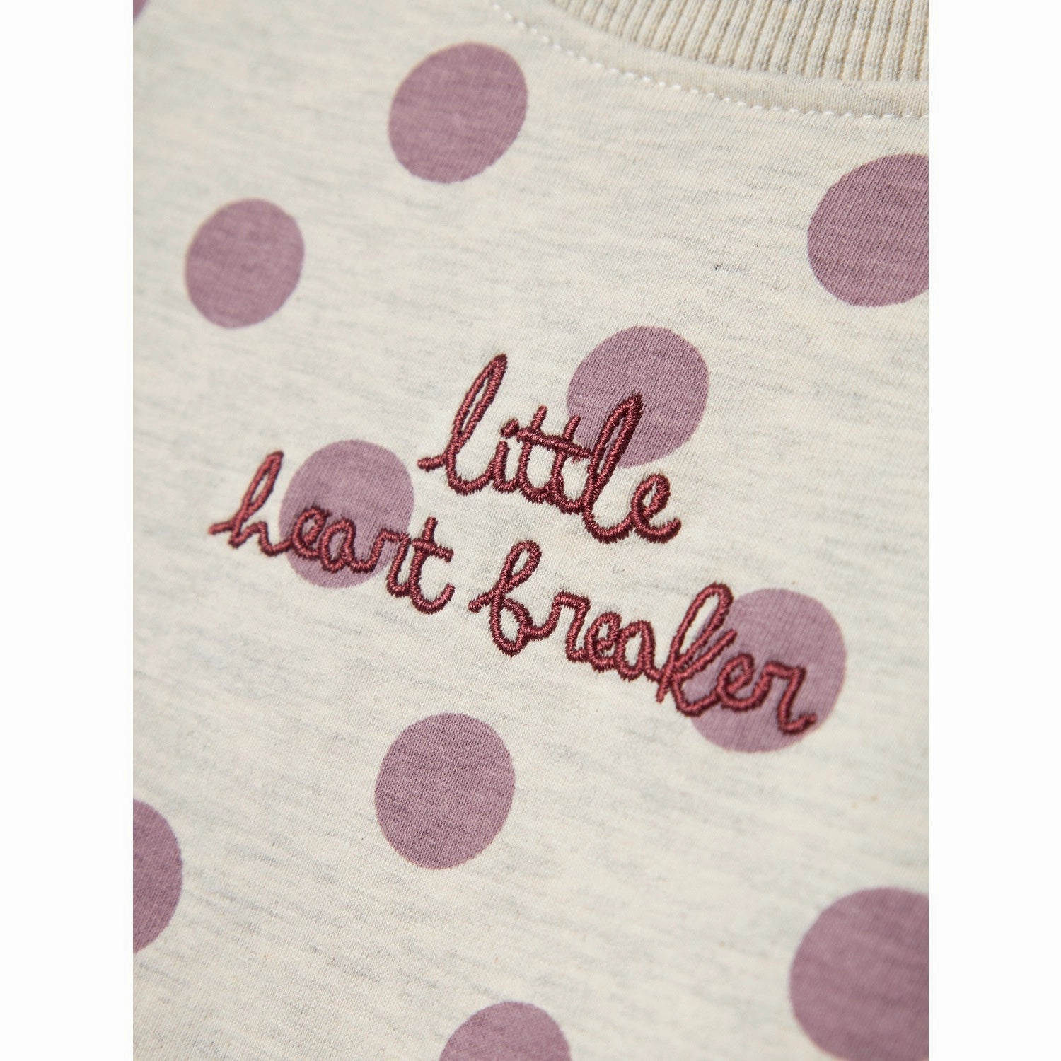 Name It Peyote Melange Tenja Sweat Dress Gathered-Detail