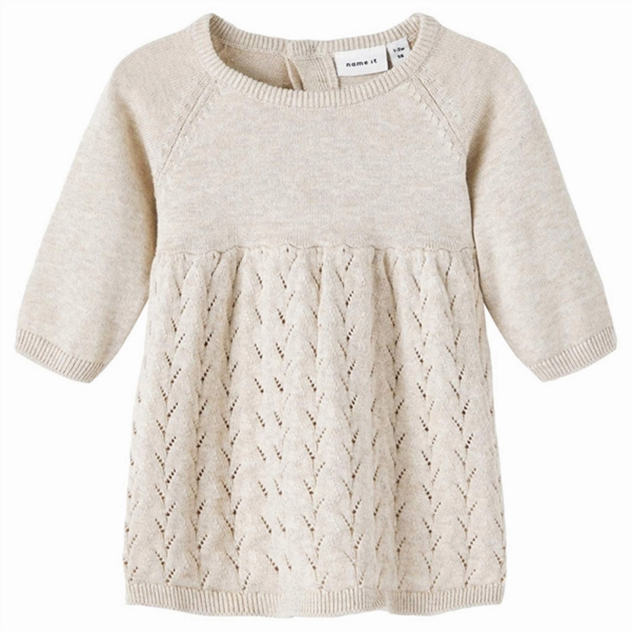 Street Mode Work or Casual Name it Peyote Melange Tomille Knit Dress