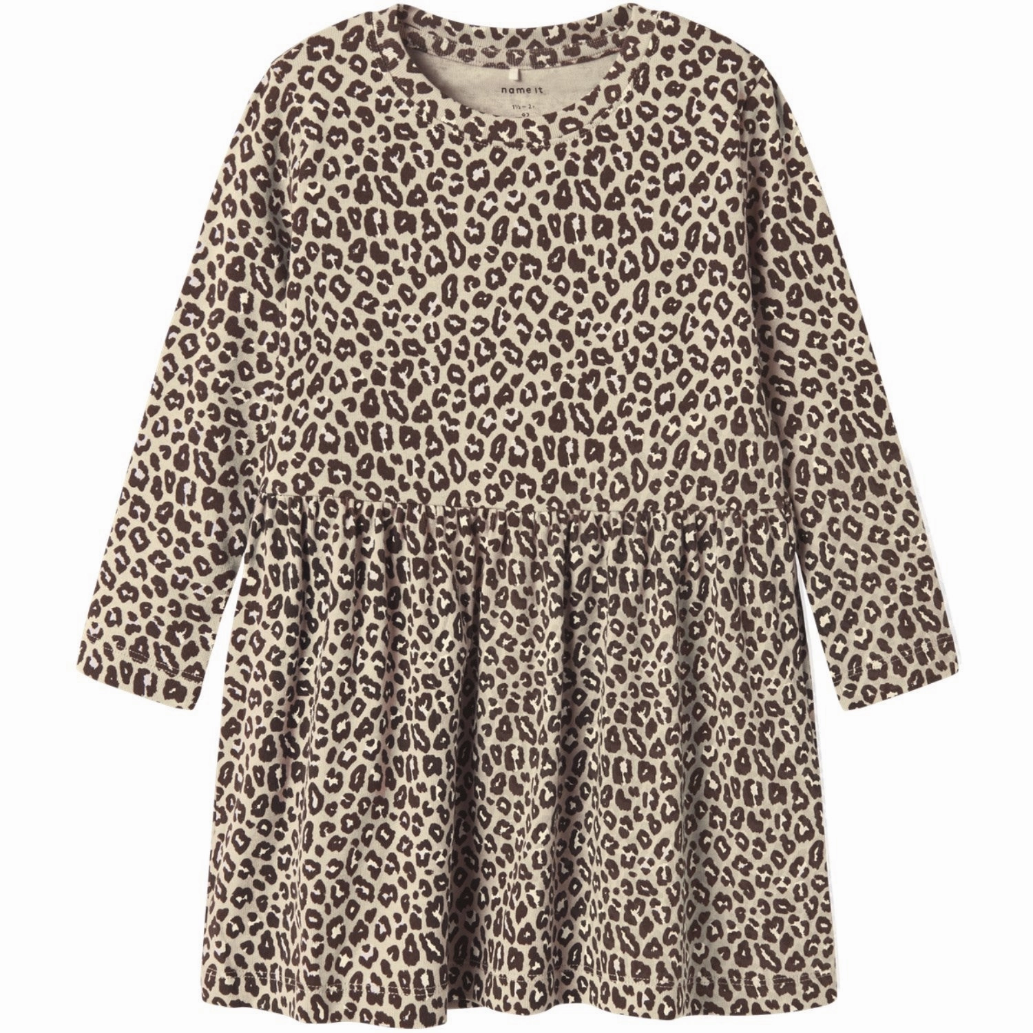 Trendy midi dress Name It Peyote Nmfleoana Ls Dress