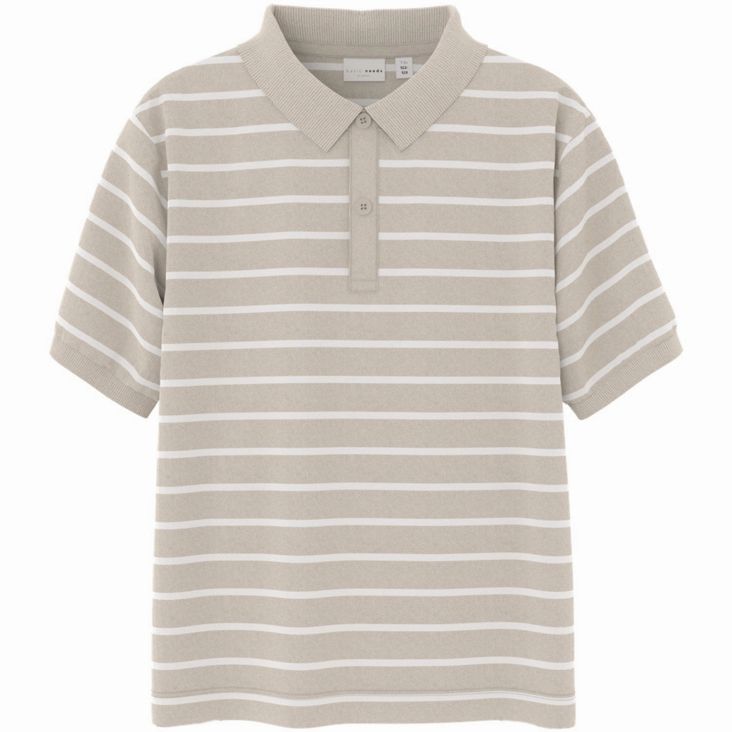 Name It Peyote White Volo Regular Polo Collar Stay Slots