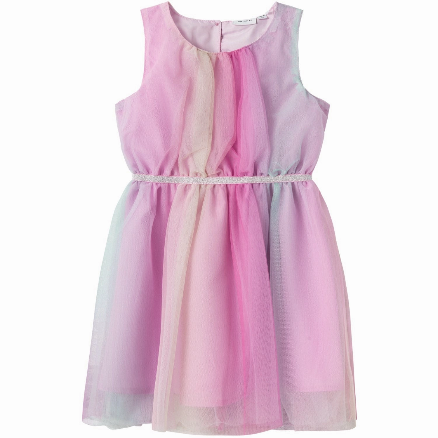 Name It Phlox Pink Nudella Tulle Spencer Dress French Vibe